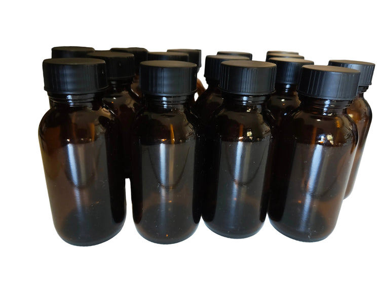 Glass bottle 50mL with lid
