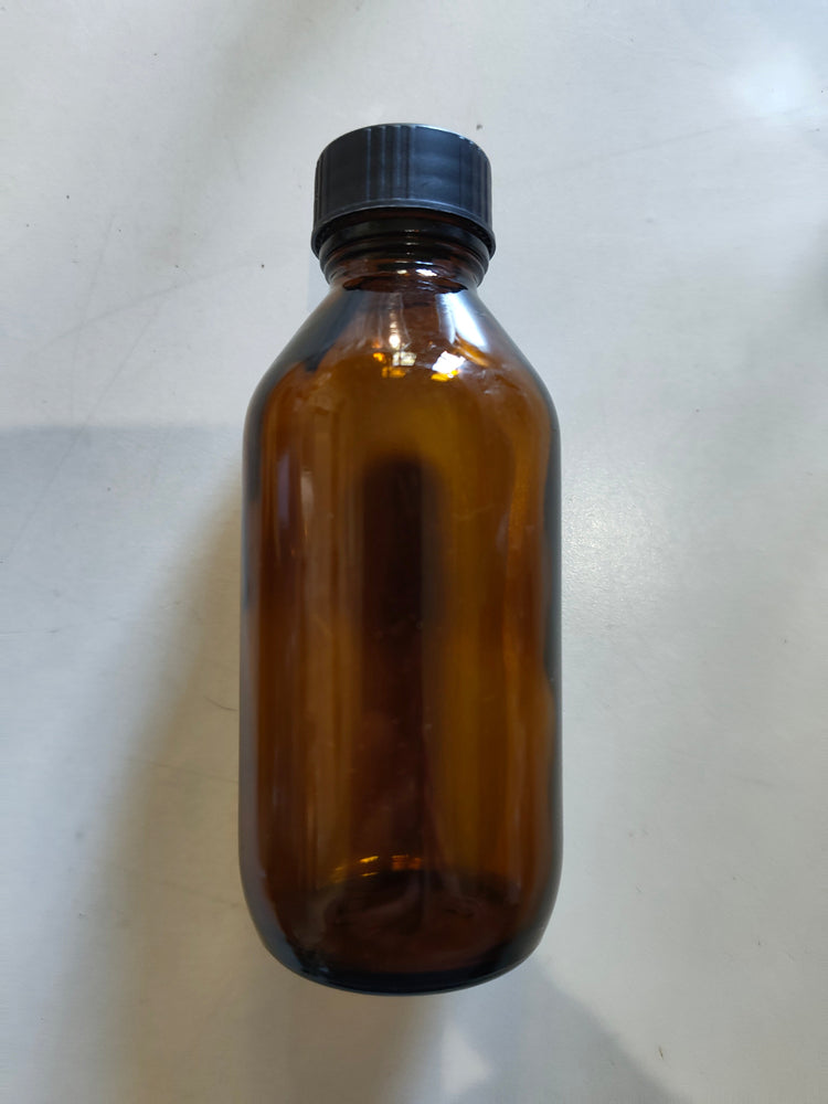 Glass bottle 100mL with lid