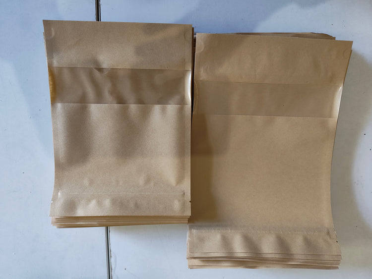 Kraft Sachet with window