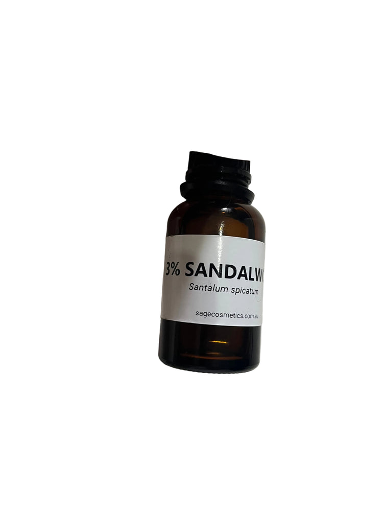 25% Sandalwood oil in Jojoba approx 25mL