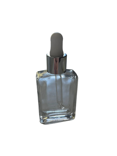 Pretty rectangular dropper bottles 50mL