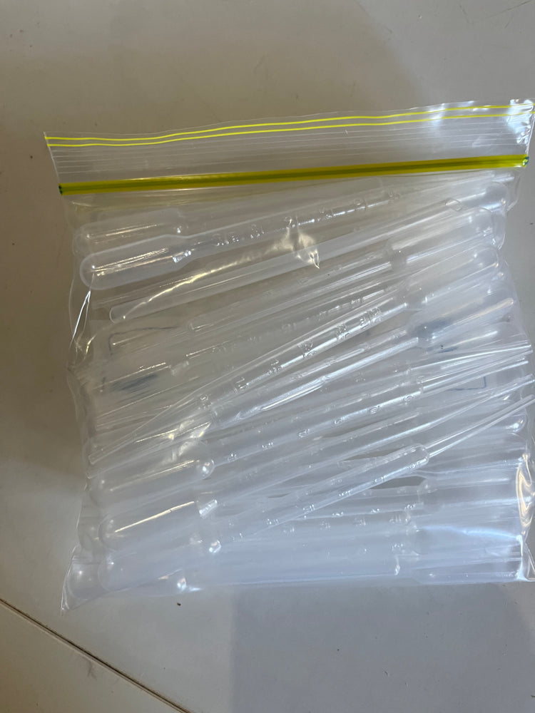 3mL Pipettes - pack of 40