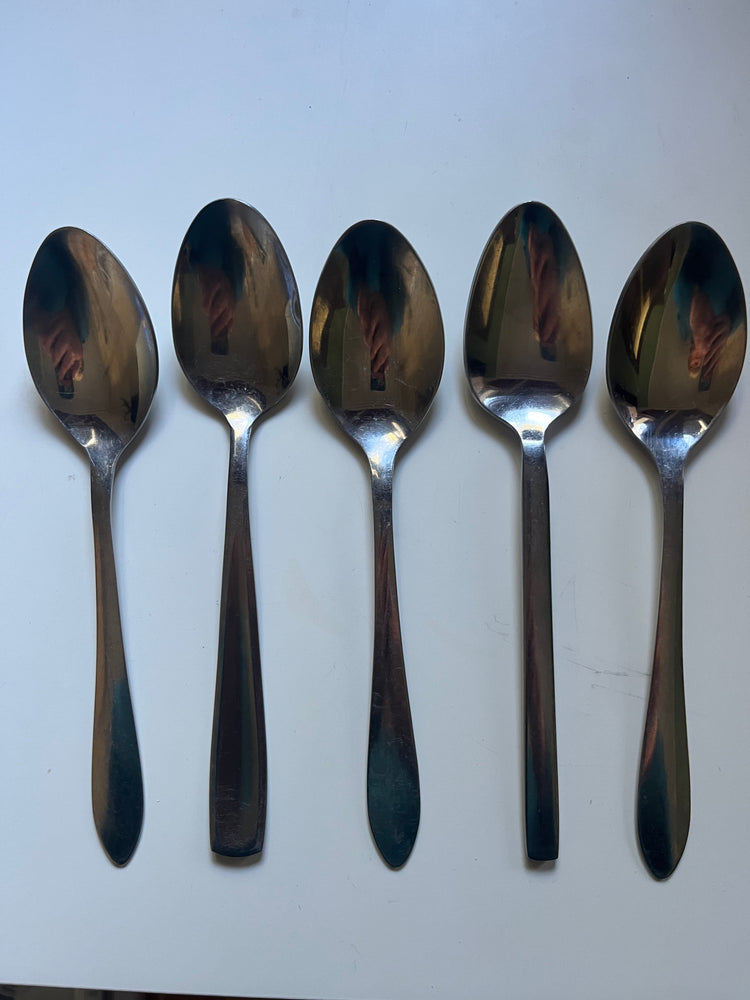 5 Pack Stainless Spoons