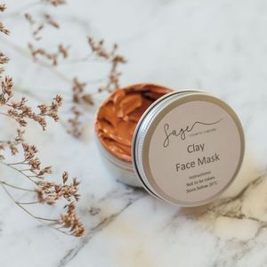 Gently detoxifying clay mask handmade at our facial care workshop in Camperdown. A hands-on skincare class that teaches you all about Natural Skincare Making.